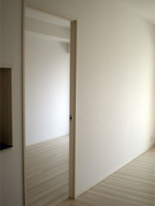 二つのお部屋を一つの空間に間仕切り撤去 二つのお部屋を一つの空間に間仕切り撤去